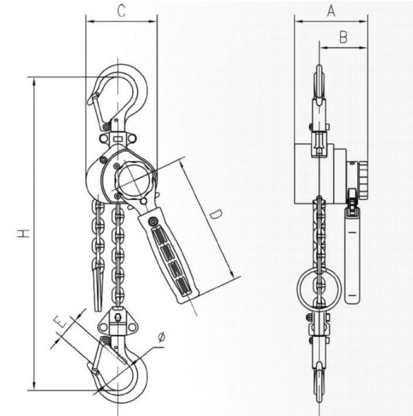 Entertainment Lever Hoist - Image 2