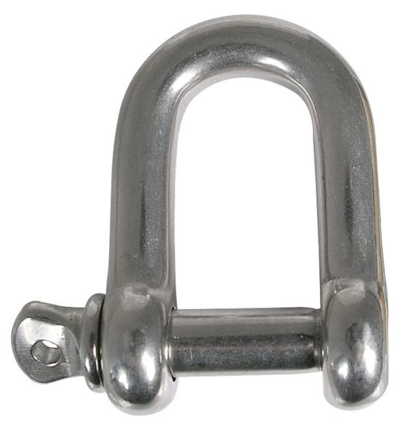 Stainless Steel Commercial Dee Shackle
